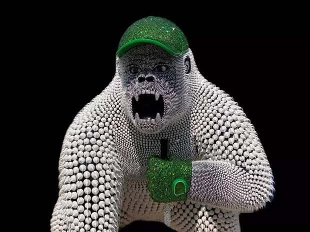 eclat de vert gorille eddy maniez